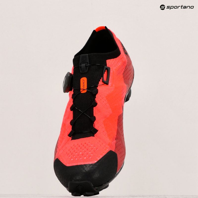 Scarpe MTB da uomo DMT KM1 corallo/nero 9