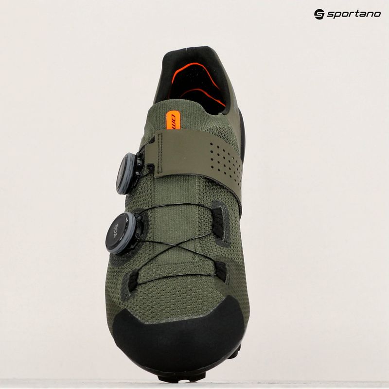 Scarpe da ciclismo MTB da uomo DMT MH10 verde/nero 9