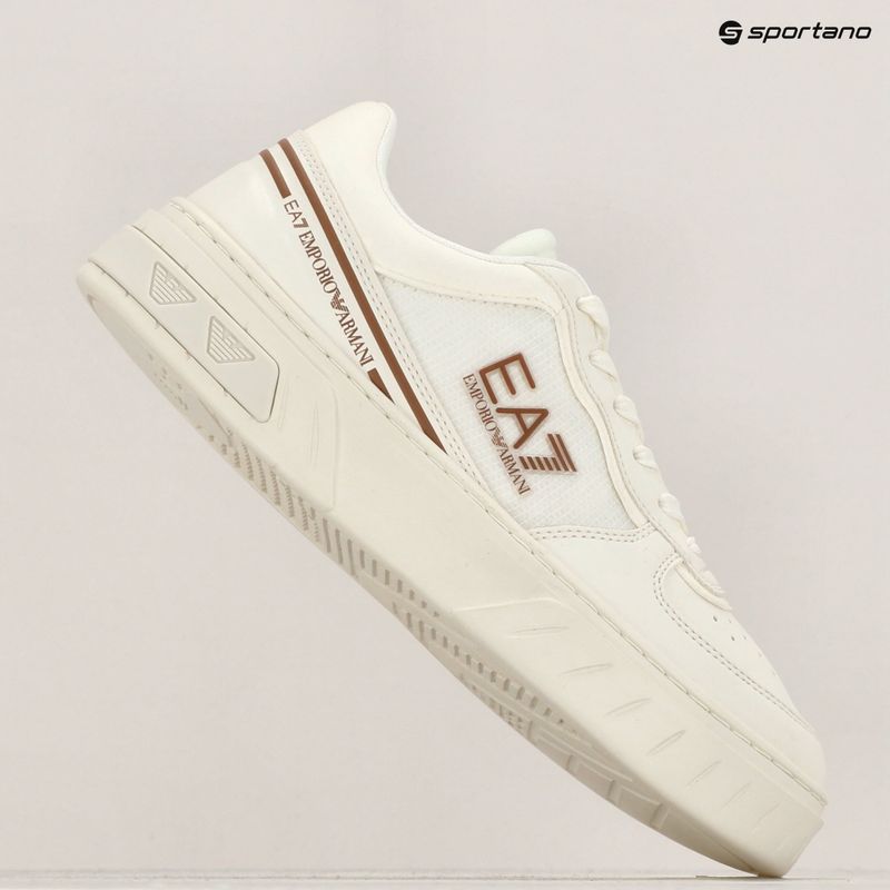 EA7 Emporio Armani Summer Court triplo bianco/tan 11