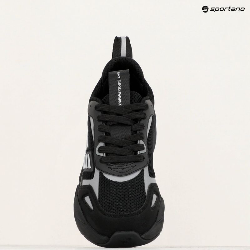 EA7 Emporio Armani Ace Runner scarpe triple nero/argento 9
