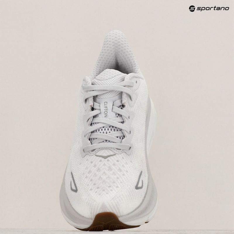 Scarpe da corsa da donna HOKA Clifton 9 nimbus cloud/bianco 9