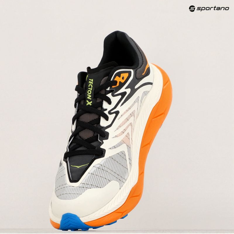 Scarpe da corsa da uomo HOKA Tecton X 2 bianco/olar flare 9