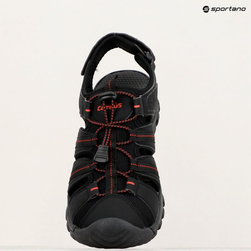 Sandali da trekking da uomo CampuS Carlit nero/rosso 9
