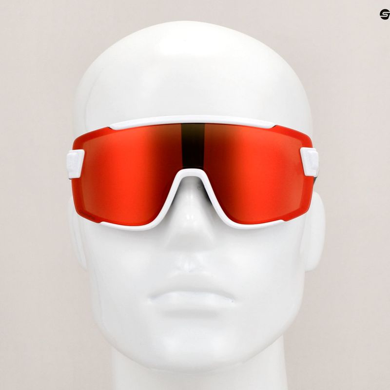 Occhiali da sole Smith Wildcat bianco/romapop rosso a specchio 8