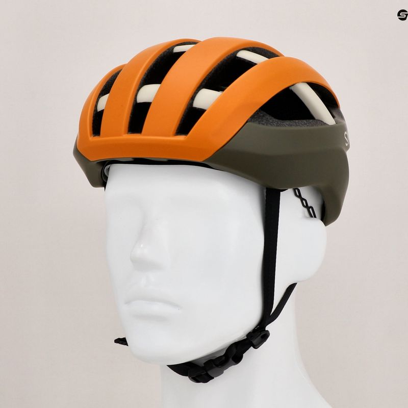 Casco da bici Smith Network MIPS opaco sunrise/forest bone 7