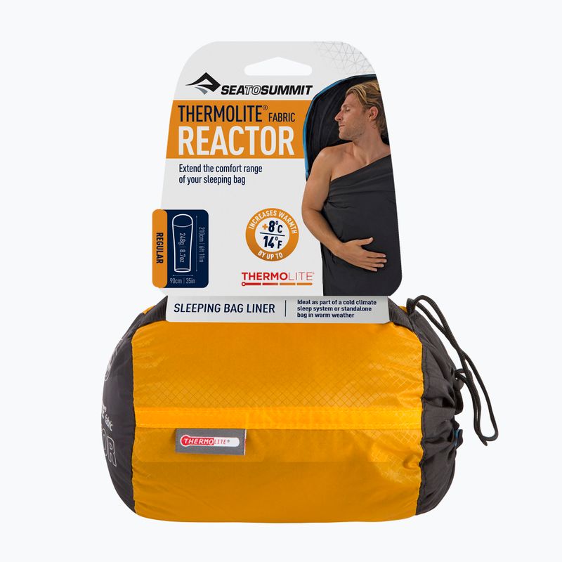 Inserto per sacco a pelo Sea to Summit Reactor Thermolite® Mummy