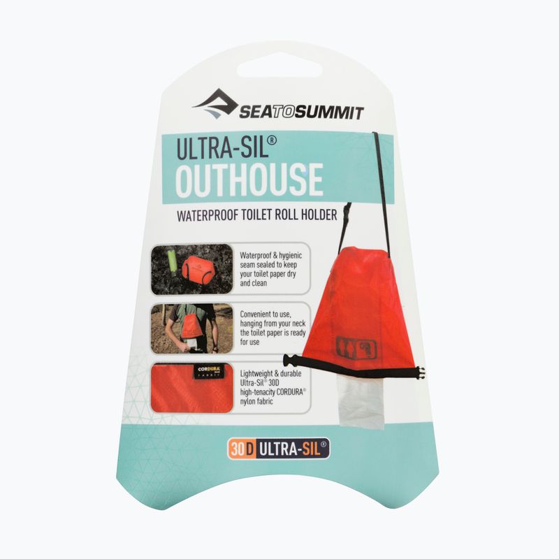Sacco per carta igienica Sea To Summit Ultra-Sil Outhouse orange 6