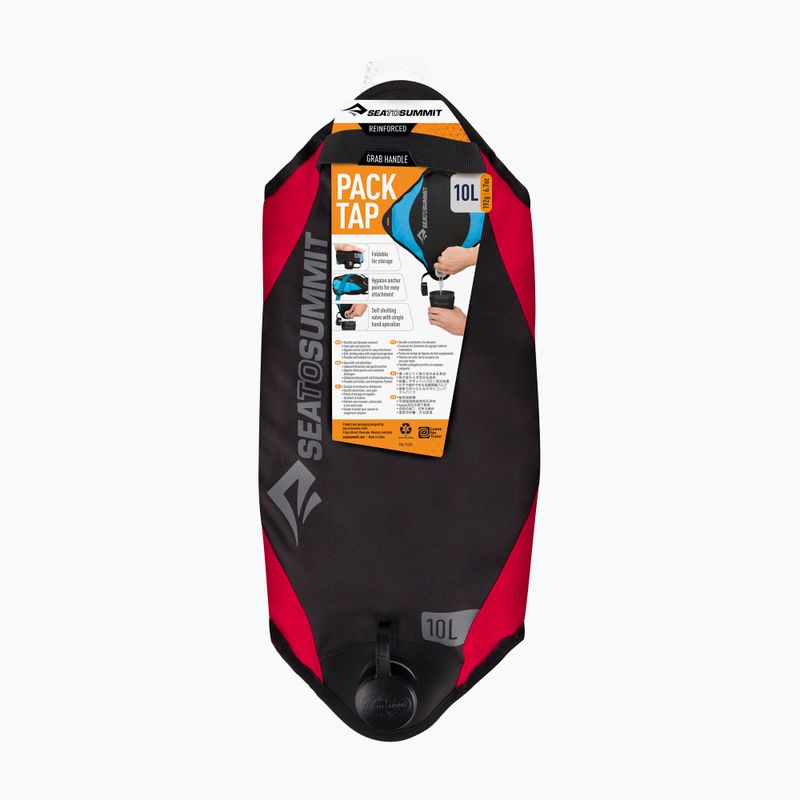 Sea to Summit Pack Tap 10 l rosso