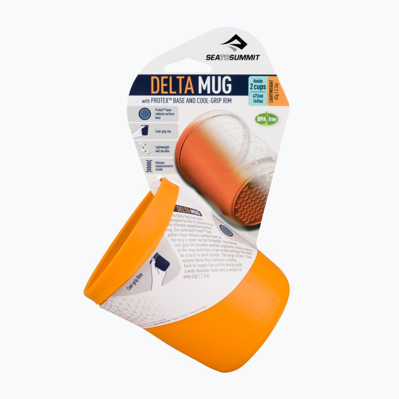 Tazza Sea to Summit Delta arancione 4