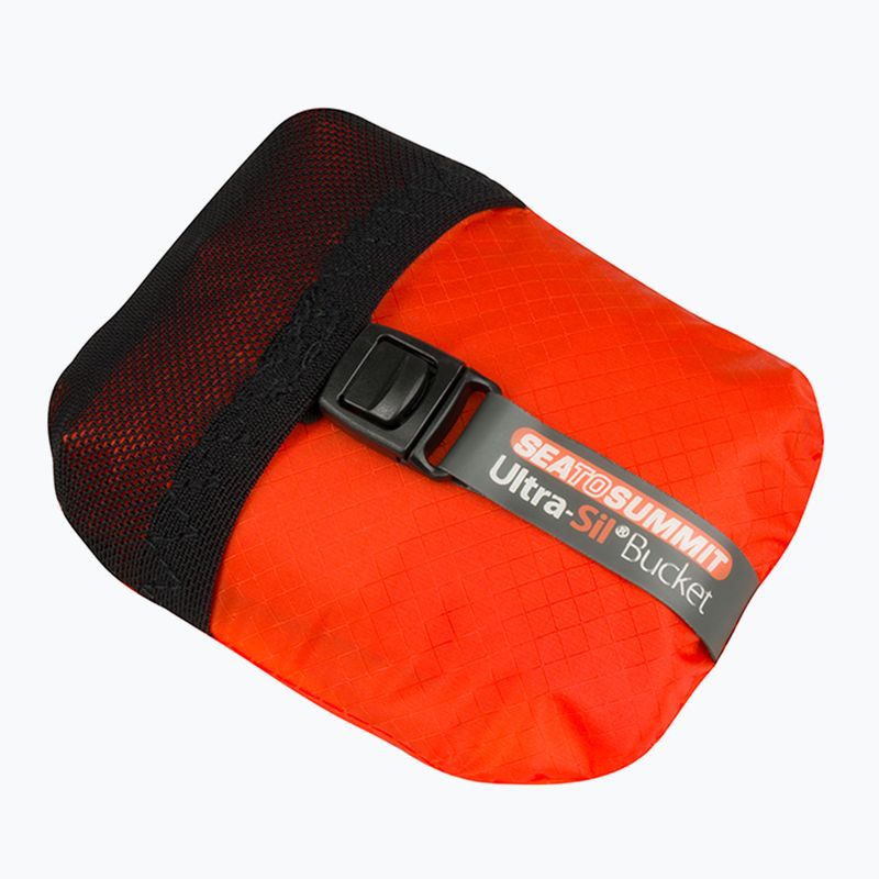 Sea to Summit Ultra Sil Secchio pieghevole 10 l rosso 4