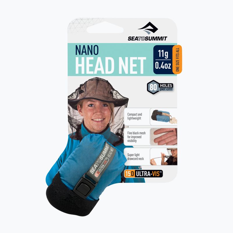 Zanzariera per la testa Sea To Summit Nano MosquiTo Headnet black 4