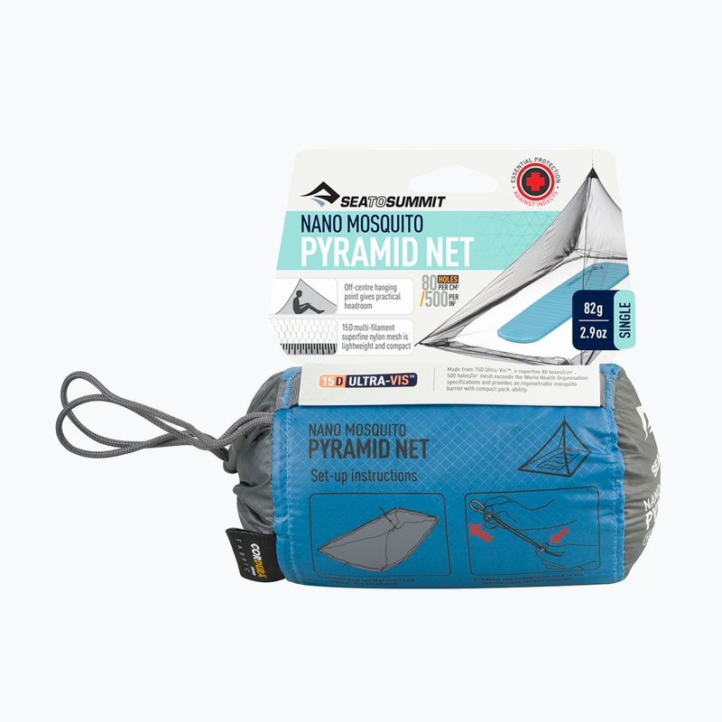 Zanzariera Sea To Summit Nano MosquiTo Pyramid Net Single grey 8