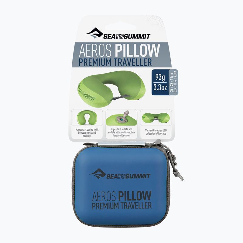 Cuscino Sea to Summit Aeros Premium Traveller blu marino 6
