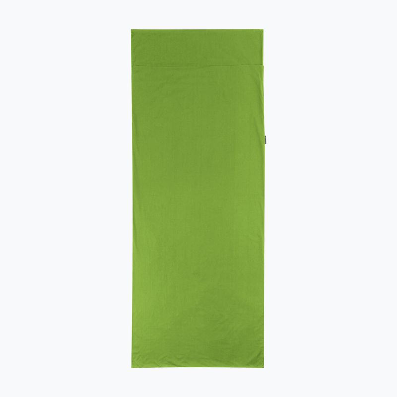 Inserto per sacco a pelo Sea to Summit Premium in cotone con cuscino verde