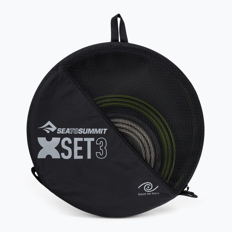 Set di stoviglie pieghevoli Sea to Summit X-Set 3 pezzi 9