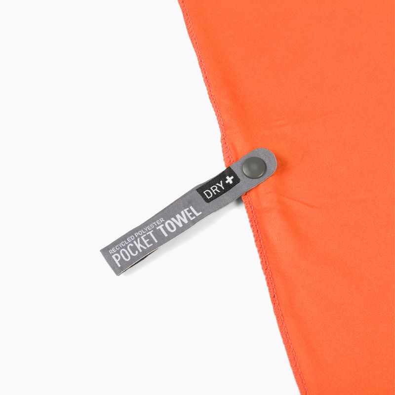 Asciugamano ad asciugatura rapida Sea to Summit Pocket Towel picante 3