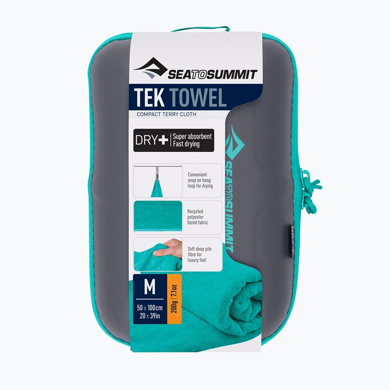 Asciugamano ad asciugatura rapida Sea to Summit Tek Towel ACP072011-051214 baltic 3