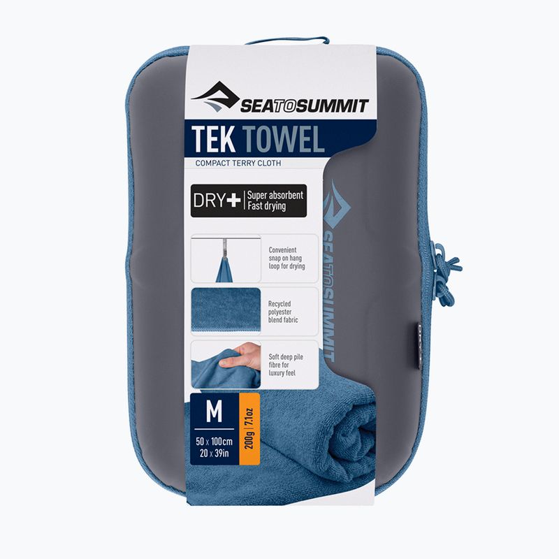 Asciugamano ad asciugatura rapida Sea to Summit Tek Towel ACP072011-050211 moonlight 3