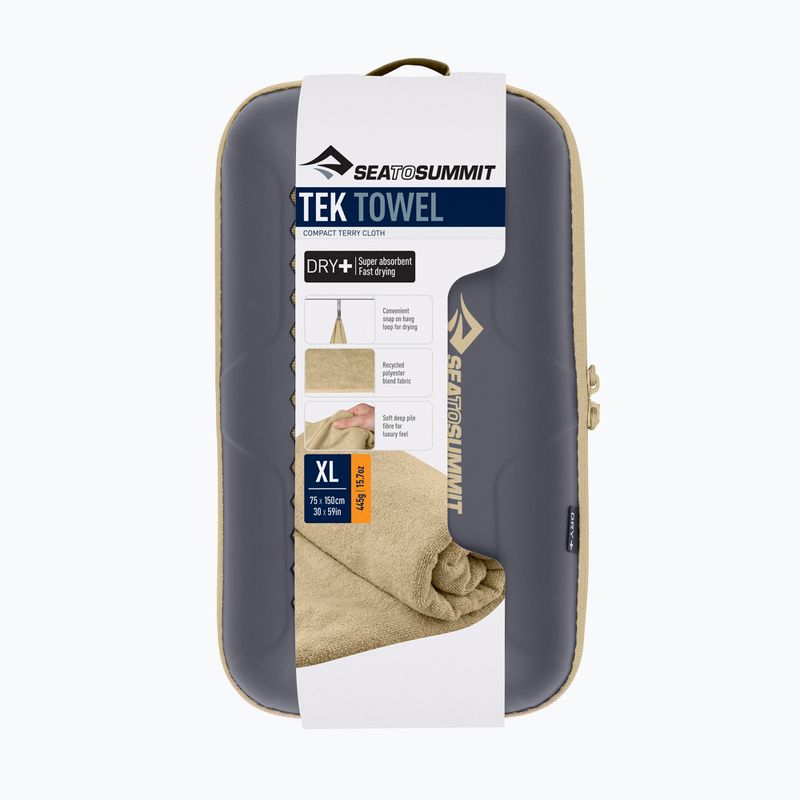 Asciugamano ad asciugatura rapida Sea to Summit Tek Towel XL desert 3