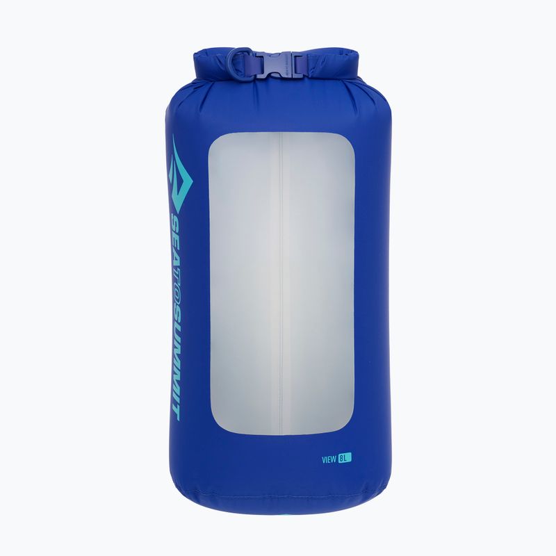 Sacco a secco leggero Sea to Summit View 8 l blu surf