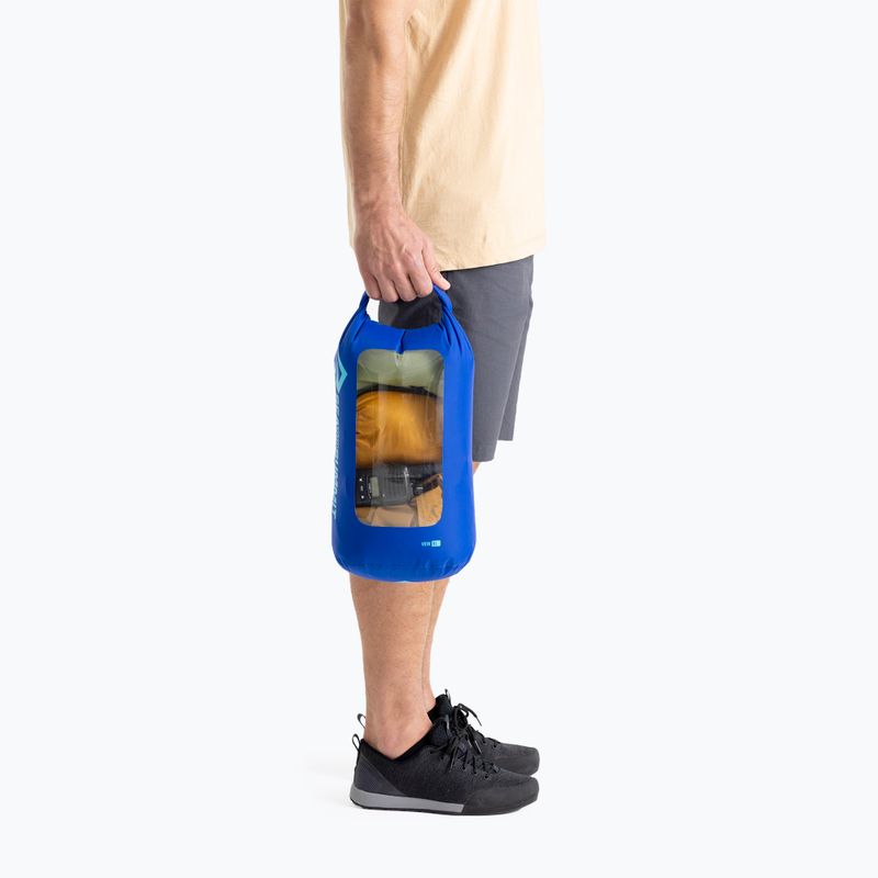 Sacco a secco leggero Sea to Summit View 8 l blu surf 4