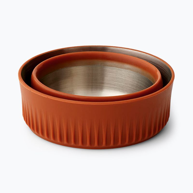 Sea To Summit Detour Tazza da viaggio pieghevole in acciaio inox da 475 ml bobay brown 2