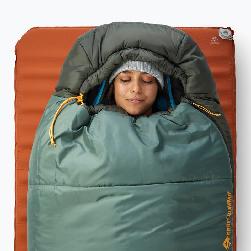 Sea To Summit Boab Sacco a pelo sintetico -9C|15F - Verde normale 5