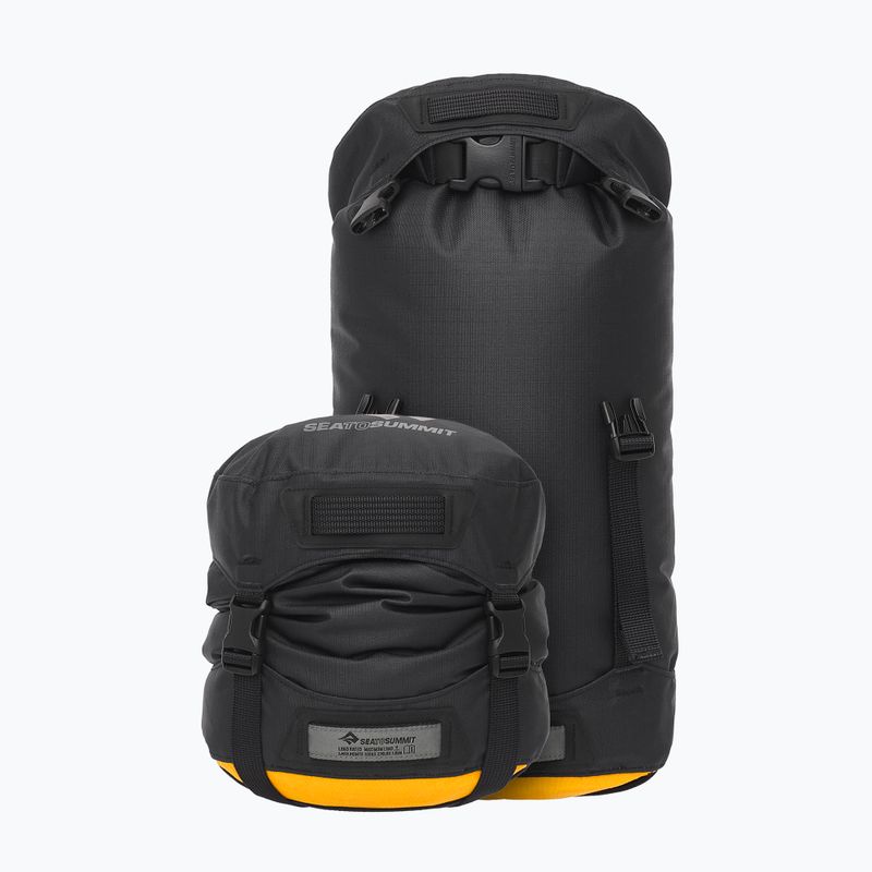 Sacco compressione impermeabile  Sea to Summit Evac Compression Dry Bag HD 8 l jet black 4