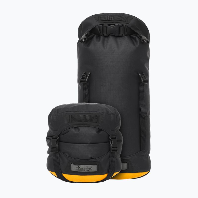 Sacco compressione impermeabile  Sea to Summit Evac Compression Dry Bag HD 13 l jet black 4