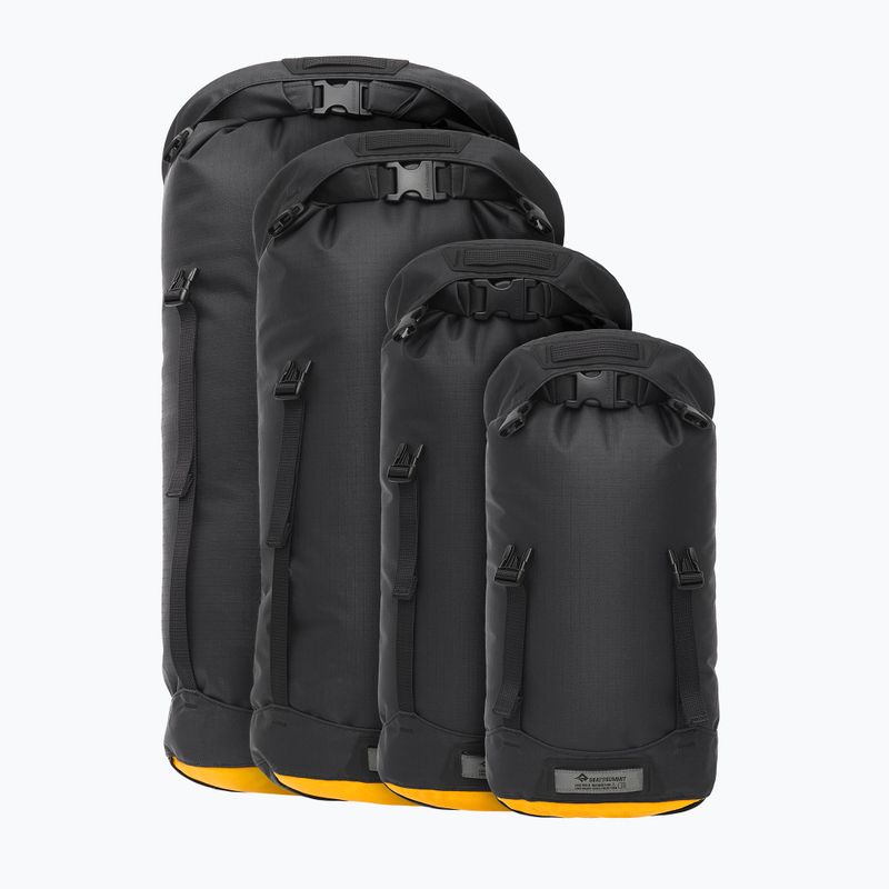 Sacco compressione impermeabile  Sea to Summit Evac Compression Dry Bag HD 20 l jet black 5