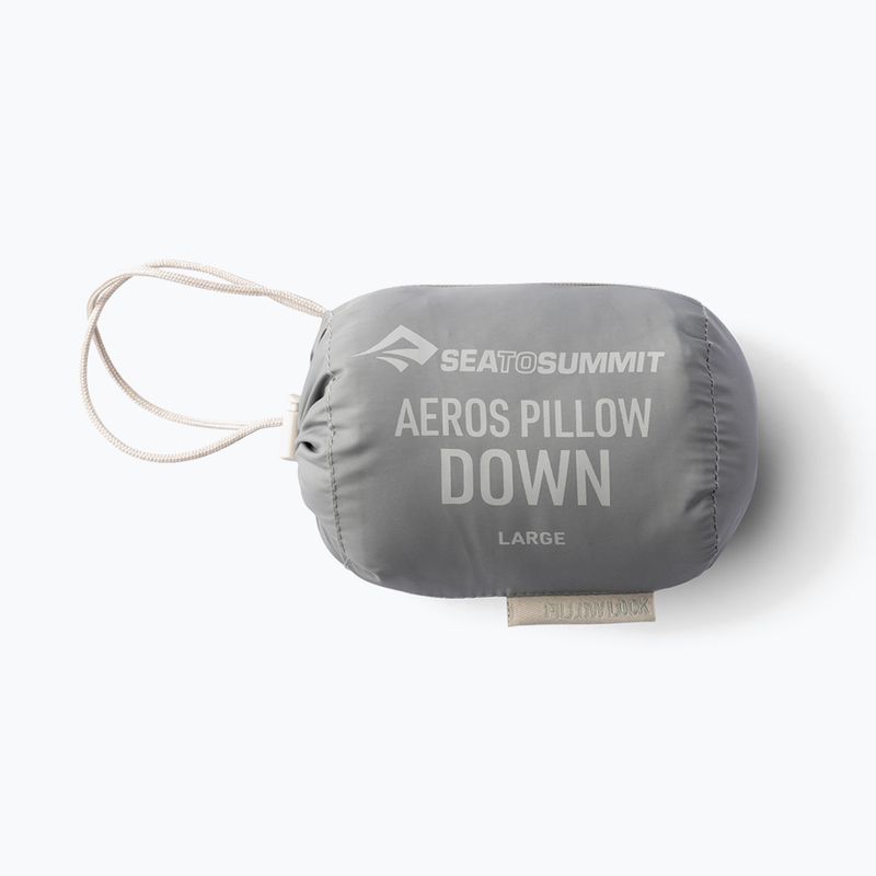 Cuscino da viaggio Sea to Summit Aeros Down L neutral grey 3