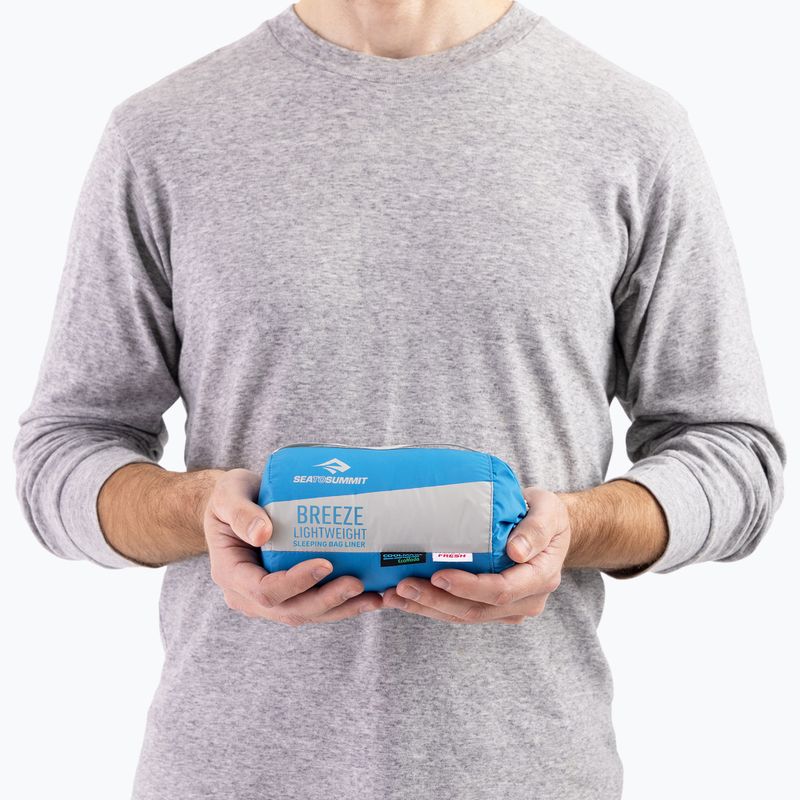 Lenzuolo interno per sacco a pelo Sea To Summit ReacTor Breeze L cendre blue 8