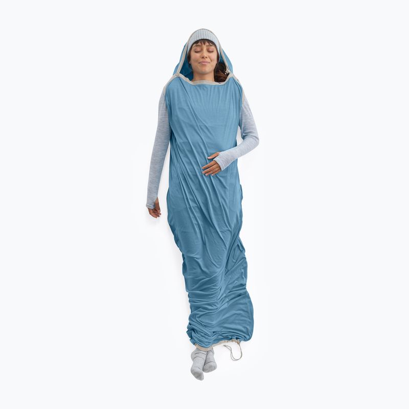 Lenzuolo interno per sacco a pelo Sea To Summit ReacTor Breeze R ash blue 7