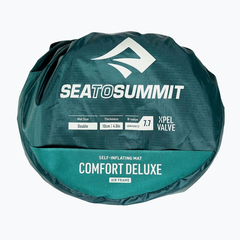 Materassino autogonfiante Sea to Summit Comfort Deluxe rain forest 4