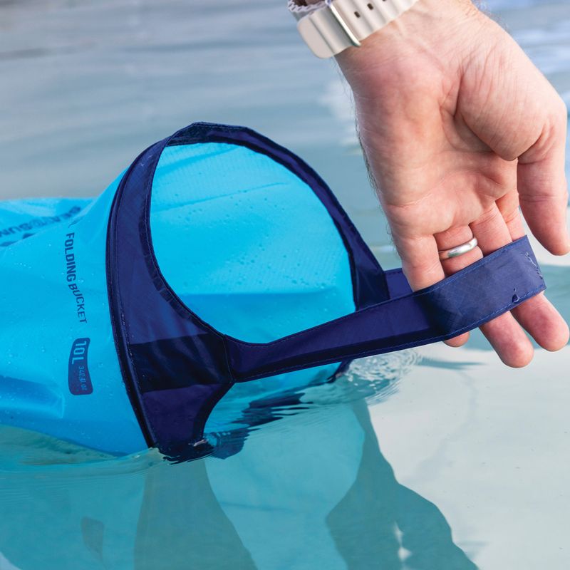 Secchio Sea To Summit Ultra-Sil Folding 10 l blue atoll 3