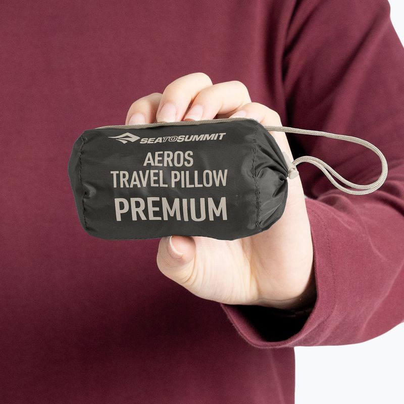 Cuscino da viaggio Sea To Summit Aeros Premium Travel jet black 6