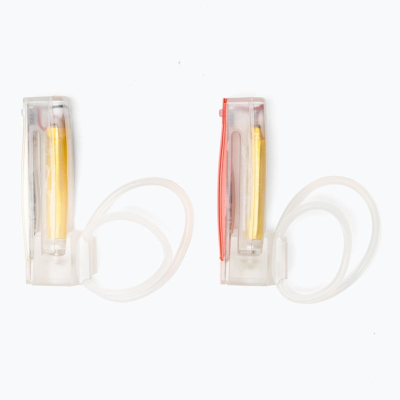 Set di luci per bicicletta Knog Plus Twinpack chiaro 2