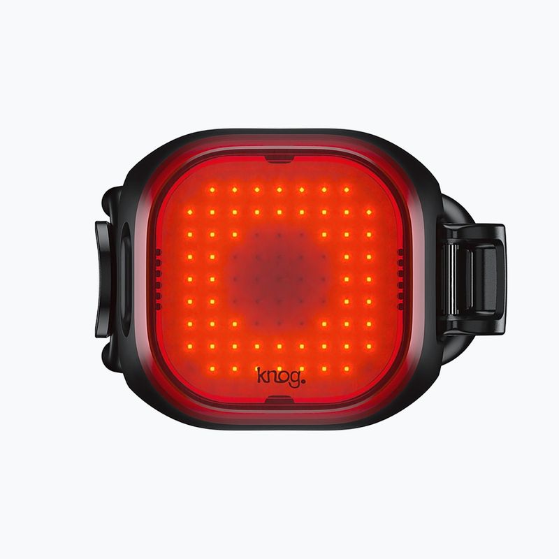 Knog Blinder Mini Square luce posteriore per bicicletta nera