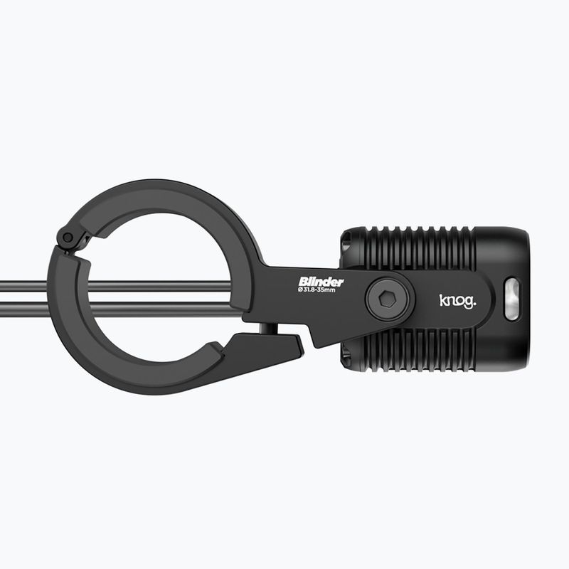 Knog Blinder X 1800 luce anteriore per bicicletta + batteria 10000mAh nero 3