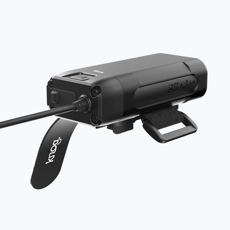 Knog Blinder X 1800 luce anteriore per bicicletta + batteria 10000mAh nero 4