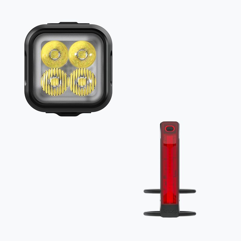 Set di luci per bici Knog Blinder Pro 700/Plus black 3