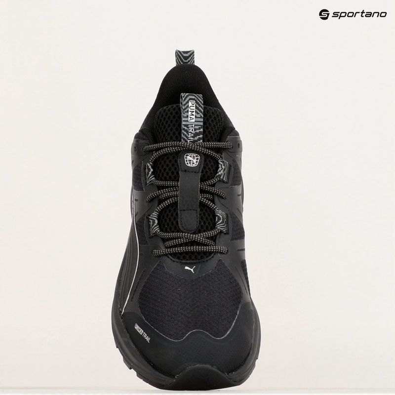 Scarpa da corsa PUMA Reflect Lite Trail nera 9