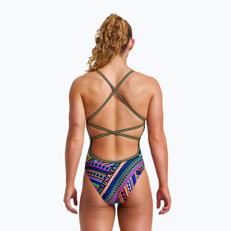 Funkita, costume intero da donna con cinturino e revival tribale 3