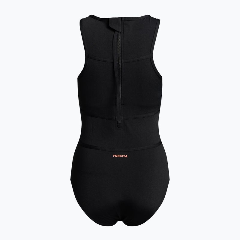 Costume intero da donna Funkita Hi Flyer One Piece ancora nero 2