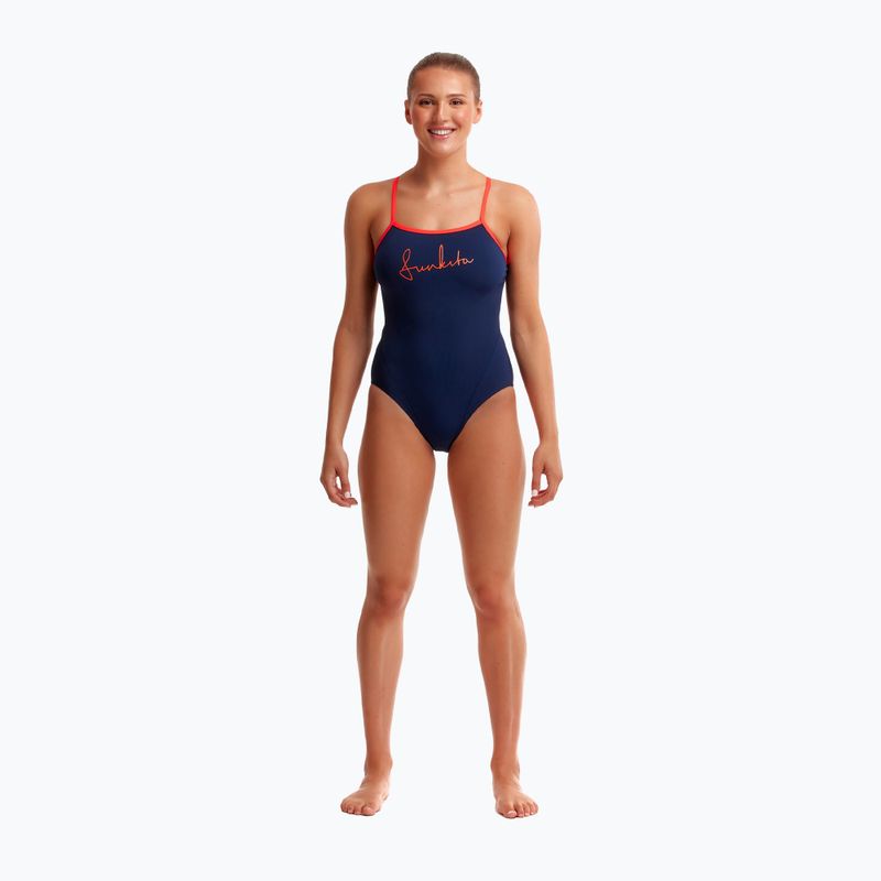 Costume da bagno donna Funkita Single Strap One Piece ocean fire 6