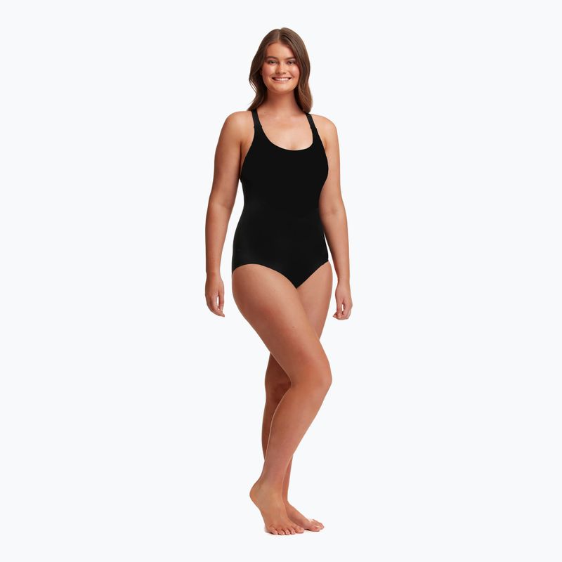 Funkita Brace Me Back Costume da bagno intero da donna Ancora nero 3