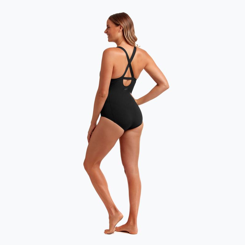 Funkita Brace Me Back Costume da bagno intero da donna Ancora nero 4