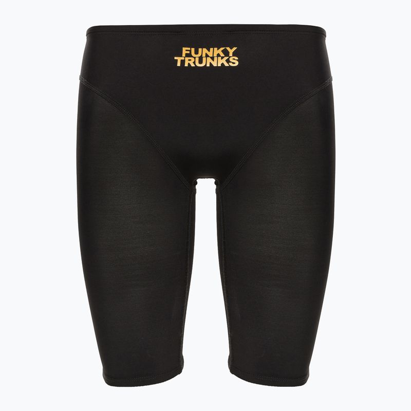 Uomo nuoto jammers Funky Trunks Apex Viper attacco nero