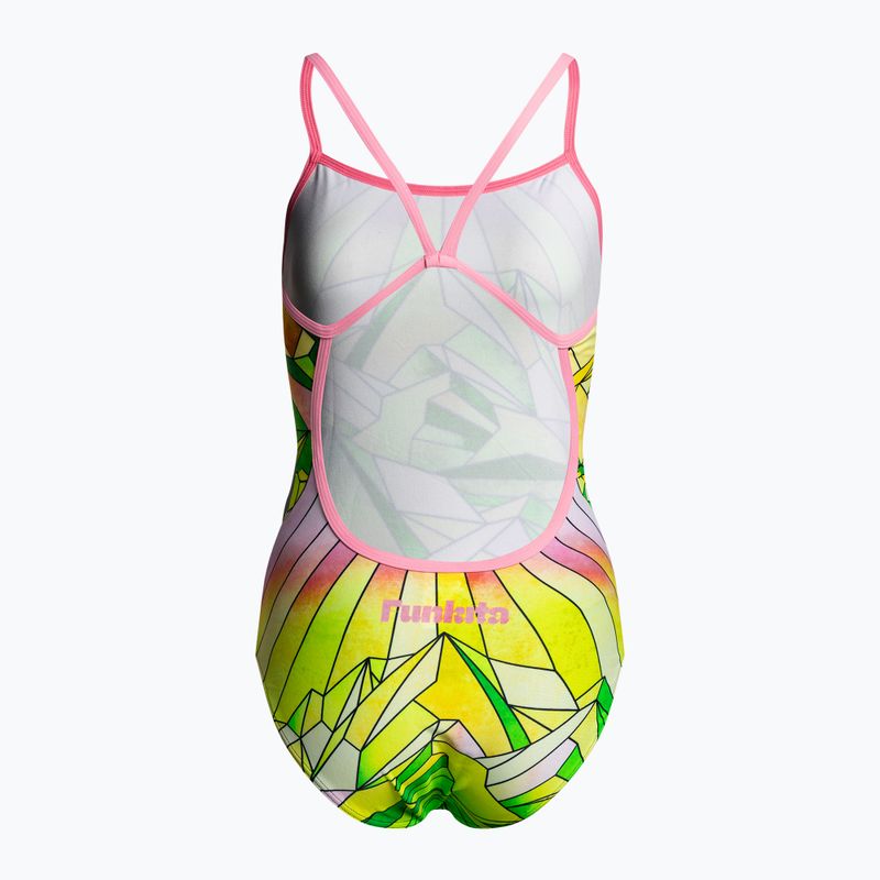 Costume da bagno intero con cinturino singolo Funkita da donna ossi kosi 2