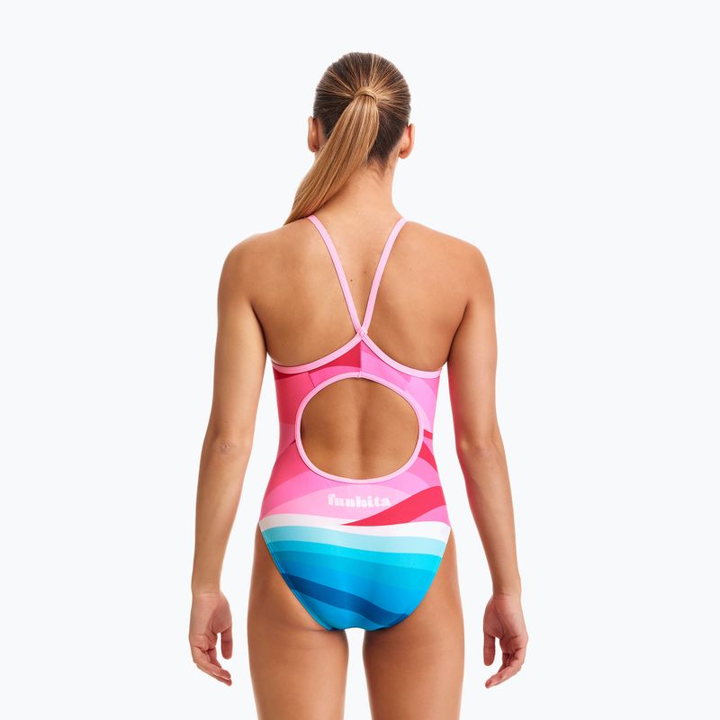 Funkita Diamond Back One Piece costume da bagno per bambini summit sunset 6